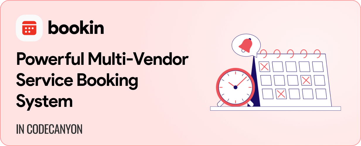 Bookin SaaS - Multi Vendor Service Booking System