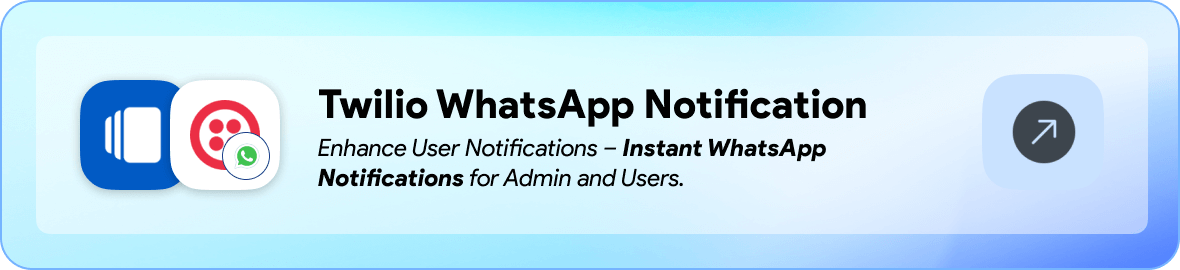 twilio whatsapp addon plugin for gobiz vcard saas
